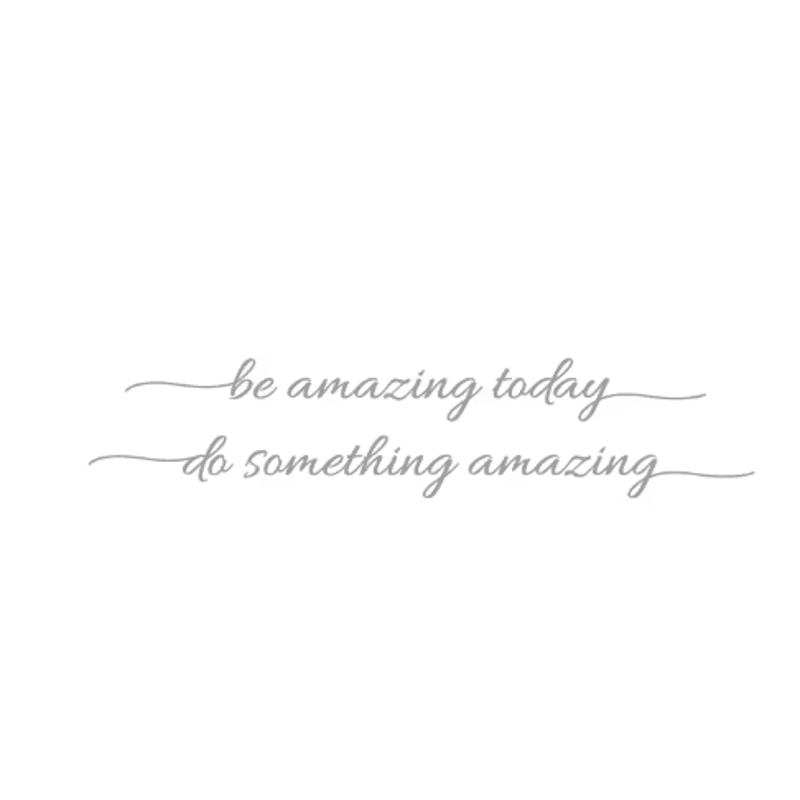 You Look Amazing Mirror Decal Inspirational Vinyl Wall Sticker For Bathroom Bedroom 8