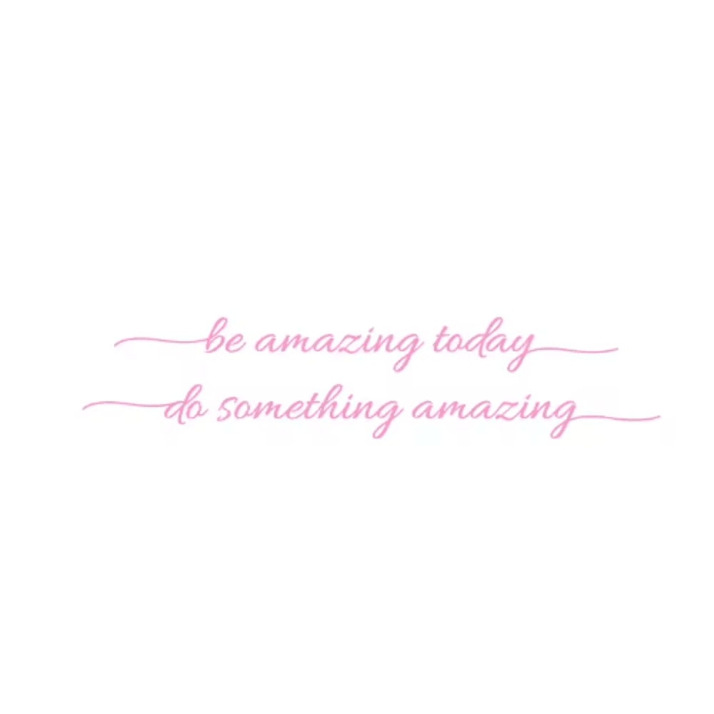 You Look Amazing Mirror Decal Inspirational Vinyl Wall Sticker For Bathroom Bedroom 9