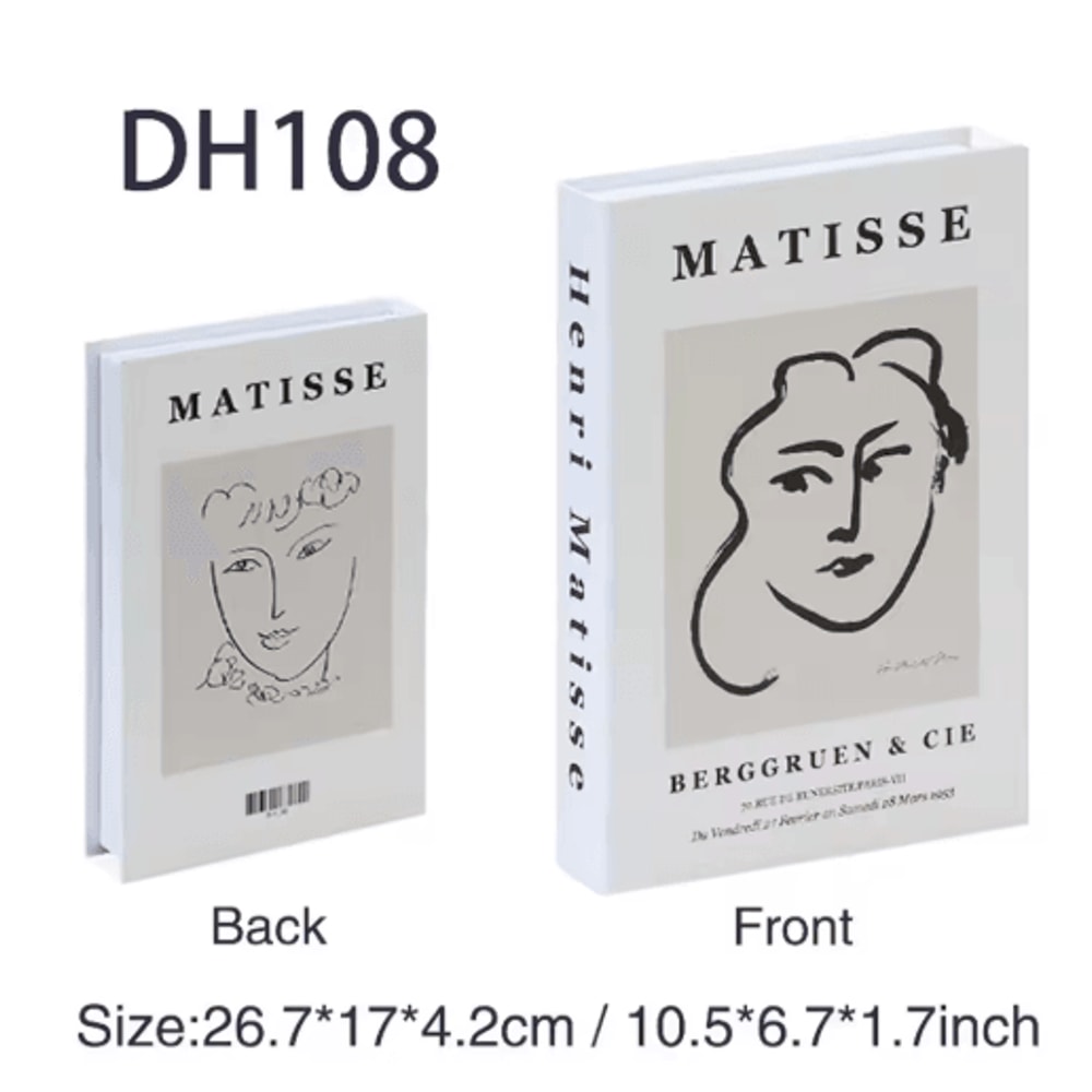 Luxury Decorative Fake Books Storage Box Hidden Coffee Table Organizer 16