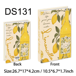 luxury decorative fake books set colorful coffee table & shelf styling decor