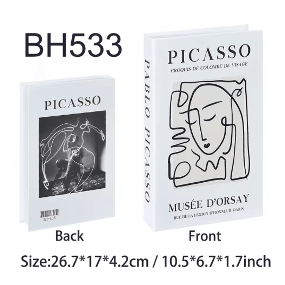 Luxury Decorative Fake Books Set Colorful Coffee Table Shelf Styling Decor 7