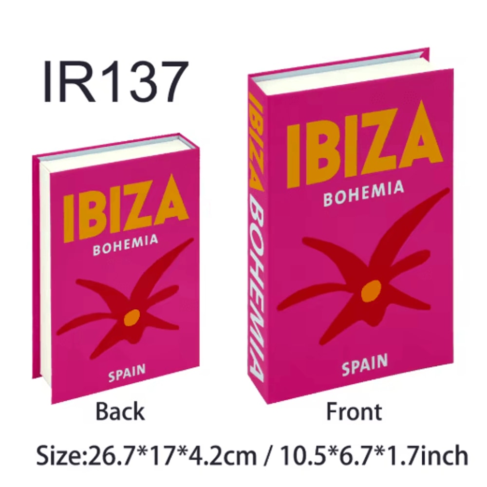 Luxury Decorative Fake Books Set Colorful Coffee Table Shelf Styling Decor 9