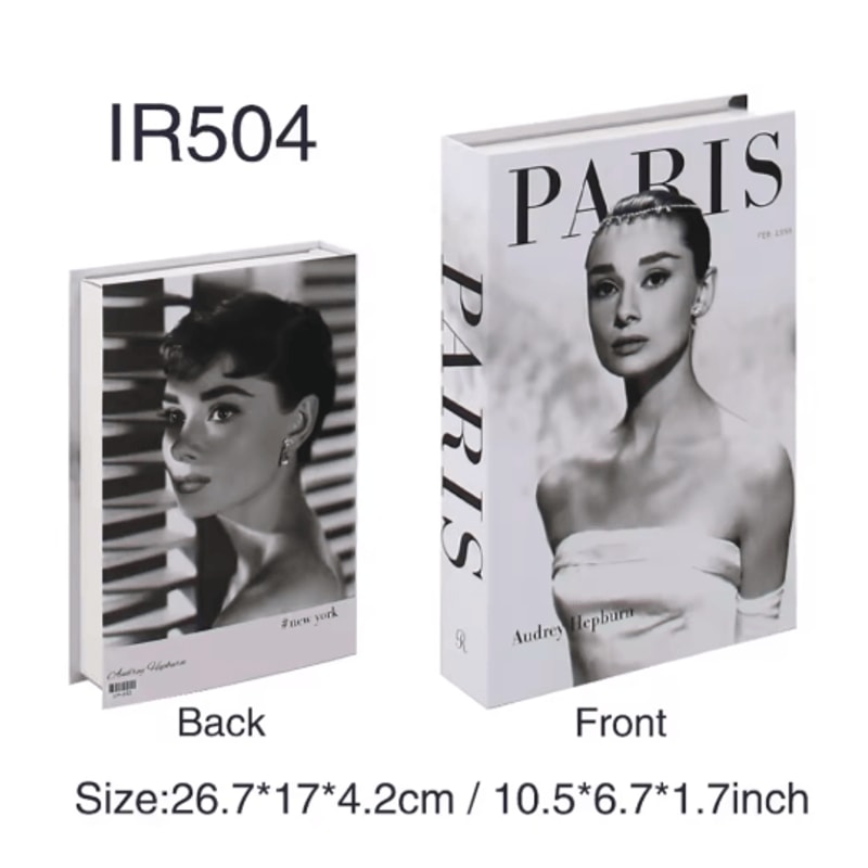 Luxury Decorative Fake Books Set Colorful Coffee Table Shelf Styling Decor 24