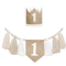 Boho 1st Birthday High Chair Banner Baby First Birthday Party Decor 16