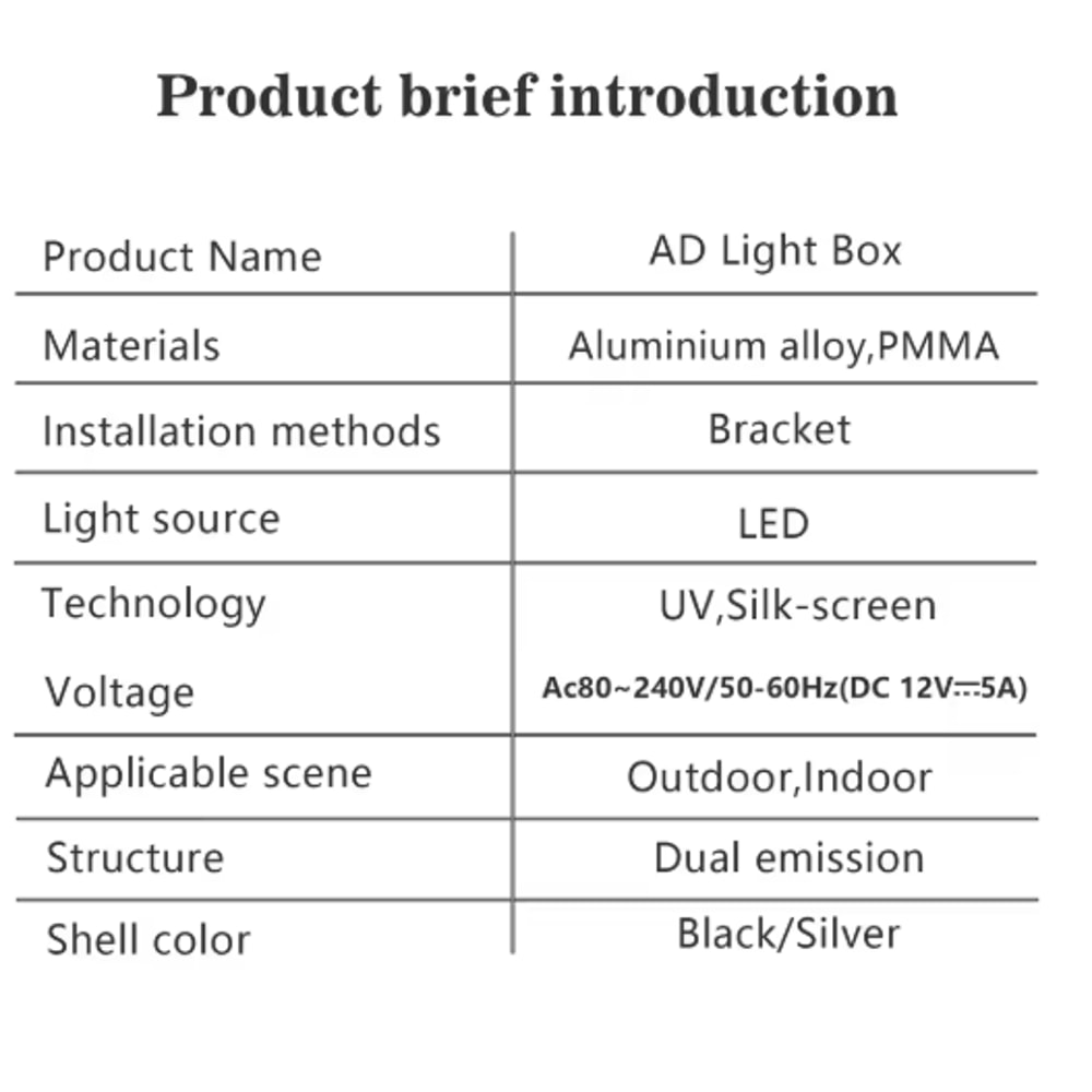Custom Round LED Business Sign Double Sided Illuminated Storefront Logo Light Box 7