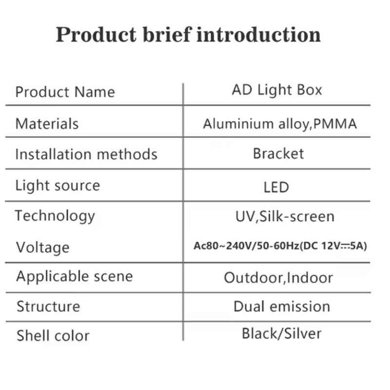 Custom Round LED Business Sign Double Sided Illuminated Storefront Logo Light Box 7