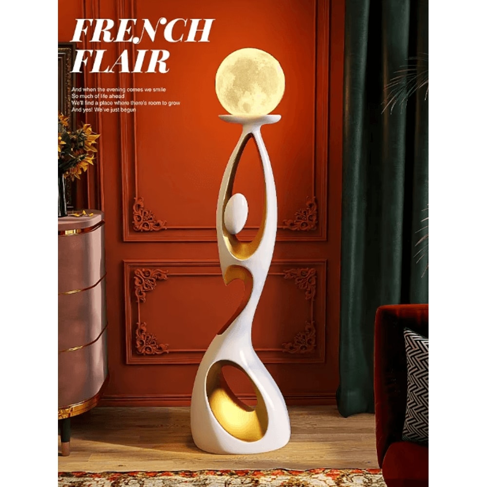 Abstract Dancing Figures Sculpture Modern Nordic Luxury Home Decor Accent 8