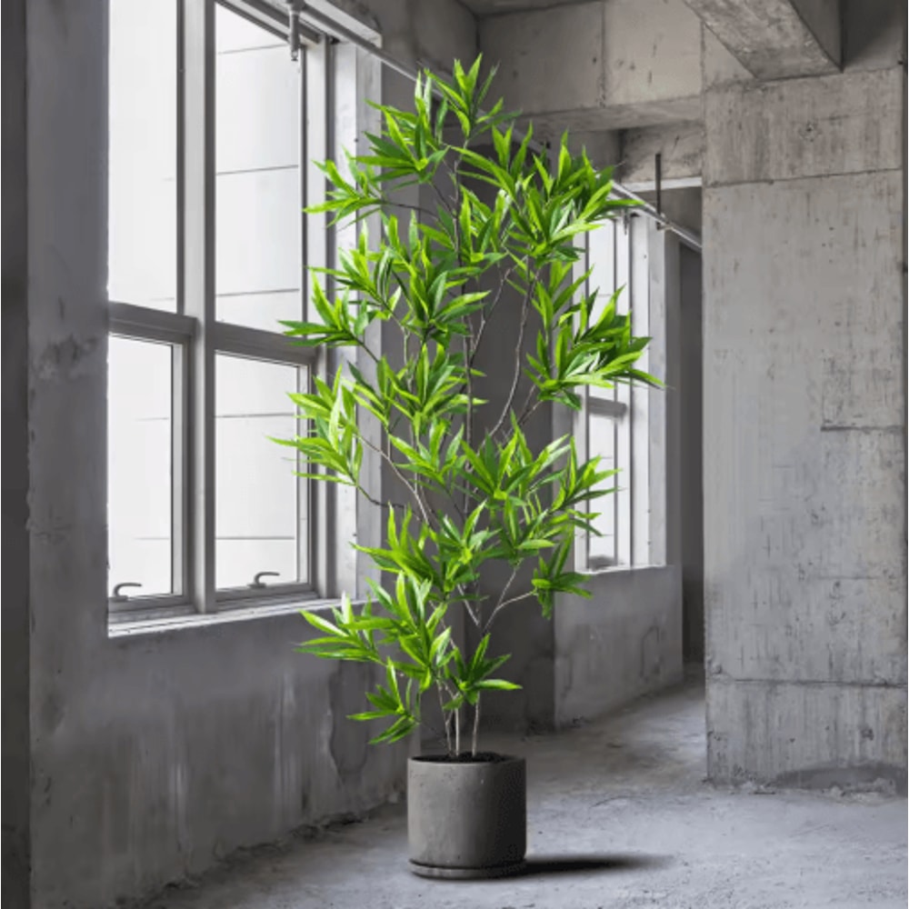 Large Artificial Palm Tree Plant Realistic Tropical Greenery For Home Event Decor 5