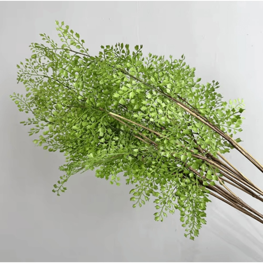 Real Touch Artificial Fern Branches Elegant Greenery For Home Wedding Decor 4