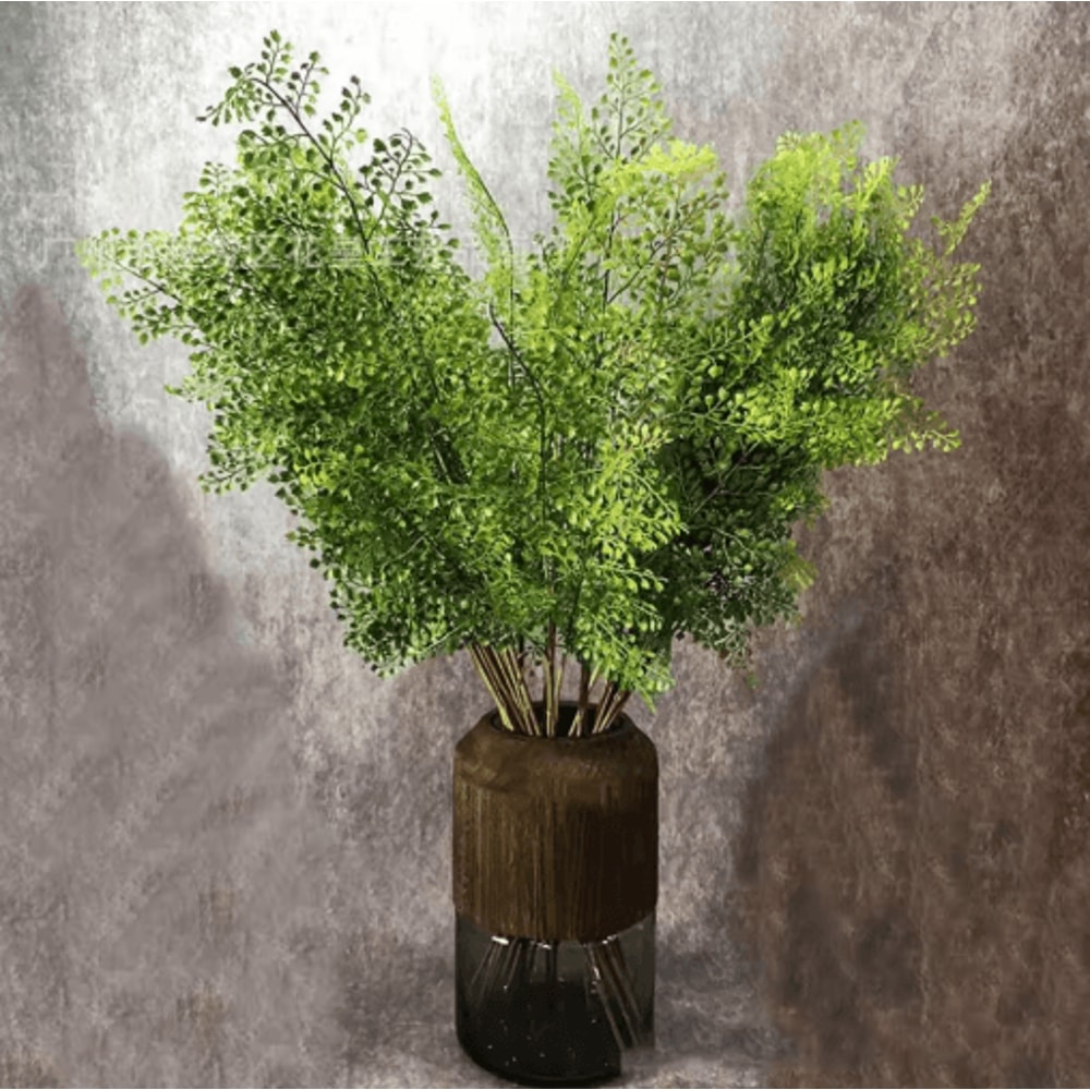 Real Touch Artificial Fern Branches Elegant Greenery For Home Wedding Decor 6