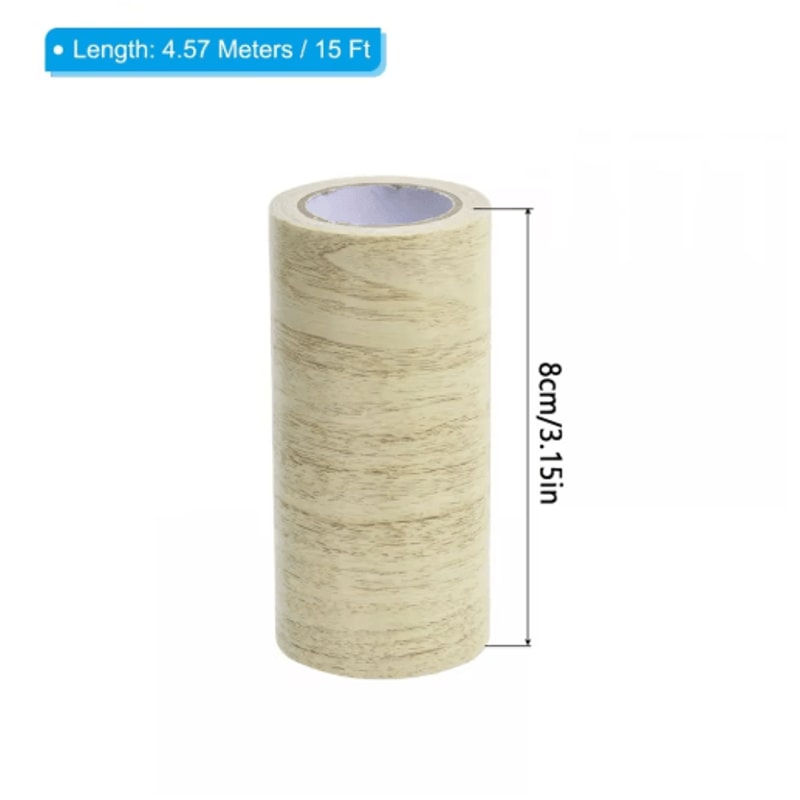 SelfAdhesive Wood Grain Repair Tape PVC Furniture Patch Sticker For Easy Fixes 1