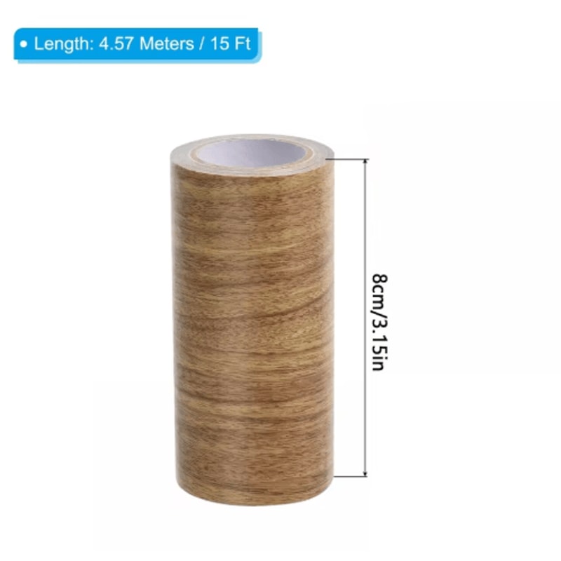 SelfAdhesive Wood Grain Repair Tape PVC Furniture Patch Sticker For Easy Fixes 5