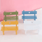 Miniature Fairy Garden Bench Wooden Dollhouse Decor Micro Landscape Accent 7