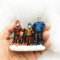 Holiday Miniature Figurines Set Sand Table Fairy Garden Desk Decor 4