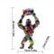 Creative Gorilla Resin Sculpture Modern Animal Statue For Living Room Decor 2