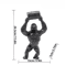 Creative Gorilla Resin Sculpture Modern Animal Statue For Living Room Decor 4
