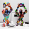 Creative Gorilla Resin Sculpture Modern Animal Statue For Living Room Decor 6