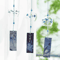 Handmade Japanese Glass Furin Wind Chime Sakura Zen Home Decor Bell 18