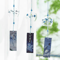 Handmade Japanese Glass Furin Wind Chime Sakura Zen Home Decor Bell 18