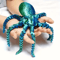 Articulated 3D Printed Octopus Figurine Flexible Desk Toy Ocean Decor 7