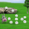 Glowing Dust Elf Miniature Figurines Set Kawaii Micro Landscape Room Decor 4