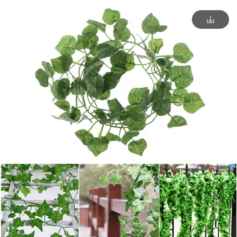 24M Artificial Ivy Vine Garland Hanging Greenery Wall Decor For Home Events 5