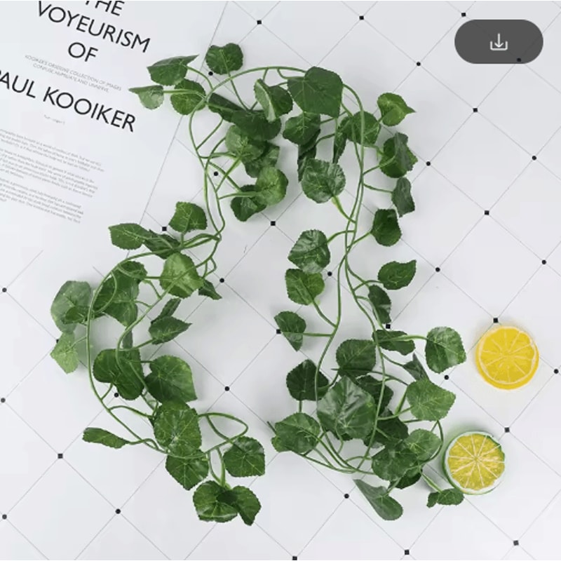 24M Artificial Ivy Vine Garland Hanging Greenery Wall Decor For Home Events 0