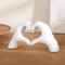 HeartShaped Love Decor Statue Cute Aesthetic Shelf Table Accent 1
