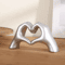HeartShaped Love Decor Statue Cute Aesthetic Shelf Table Accent 4