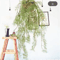 13M Artificial Hanging Vine Plant Lush Green Wall Decor For Home Lobby Styling 6