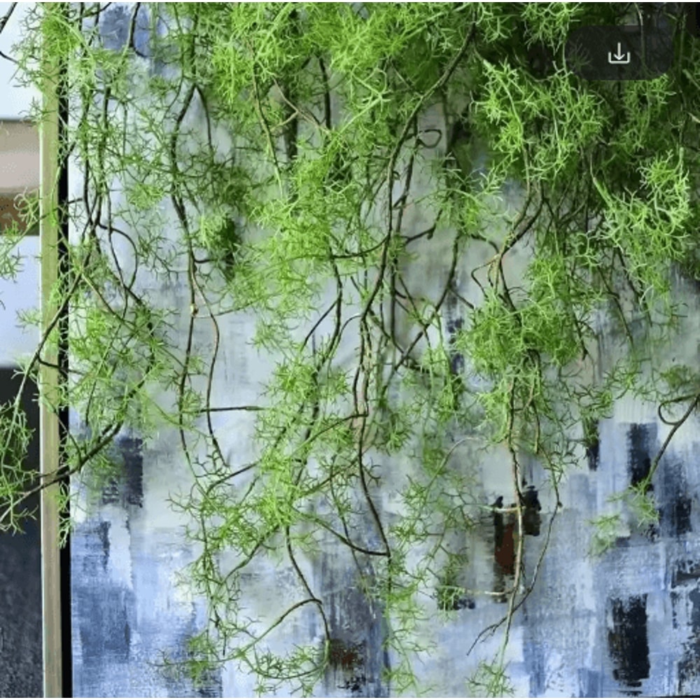 13M Artificial Hanging Vine Plant Lush Green Wall Decor For Home Lobby Styling 0