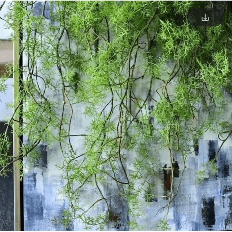 13M Artificial Hanging Vine Plant Lush Green Wall Decor For Home Lobby Styling 0