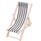 Mini Beach Chair Set 112 Scale Wooden Dollhouse Beach Furniture Accessories 1