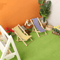 Mini Wooden Beach Chair Model Dollhouse Outdoor Reclining Furniture Accessory 8