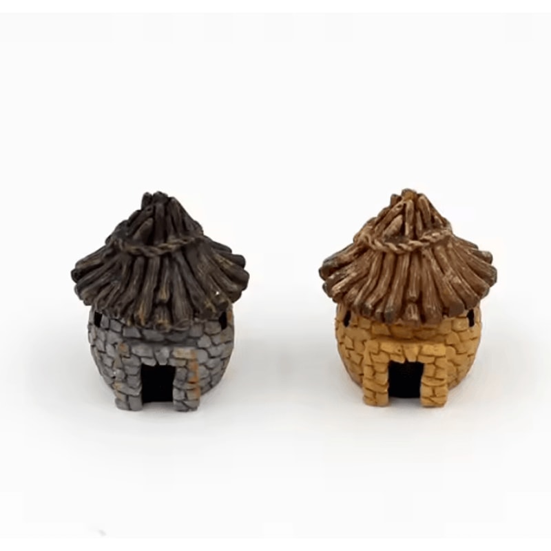 Miniature Fairy Garden Accessories Set Lighthouse Bridge Cottage Landscape Decor 15