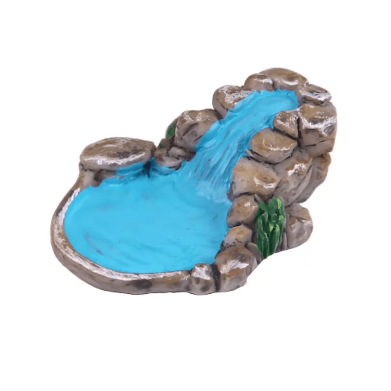 Miniature Fairy Garden Accessories Set Lighthouse Bridge Cottage Landscape Decor 6