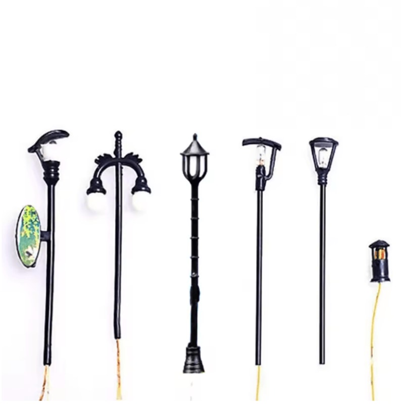 Miniature Fairy Garden Accessories Set Lighthouse Bridge Cottage Landscape Decor 9