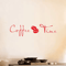 Coffee Quote Wall Decal Vinyl Sticker For Cafe Kitchen Office Decor 2
