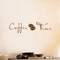 Coffee Quote Wall Decal Vinyl Sticker For Cafe Kitchen Office Decor 5