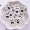 Kawaii Colorful Bear Resin Figurines Set Mini Craft Embellishments 10PCS 0
