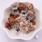 Kawaii Colorful Bear Resin Figurines Set Mini Craft Embellishments 10PCS 10