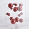 Geometric Metal Ball Sculpture In Acrylic Display Box Modern Minimalist Desk Decor 1