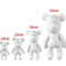 DIY Fluid Bear Sculpture Set Graffiti Paint Bear Art Decor Creative Kit 0