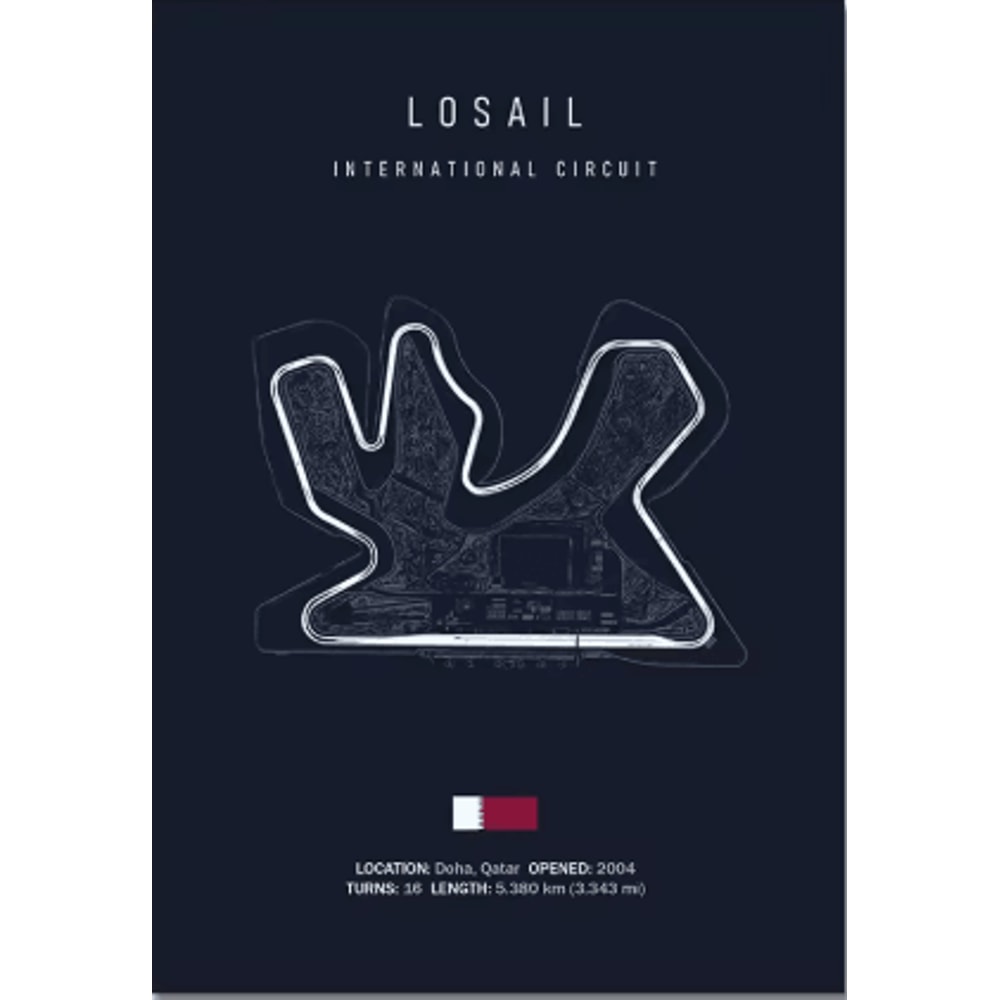 F1 Circuit Wall Art Set Nurburgring Monza Silverstone Race Track Canvas Prints 1