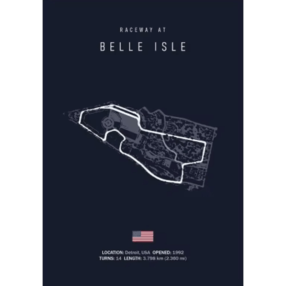 F1 Circuit Wall Art Set Nurburgring Monza Silverstone Race Track Canvas Prints 10