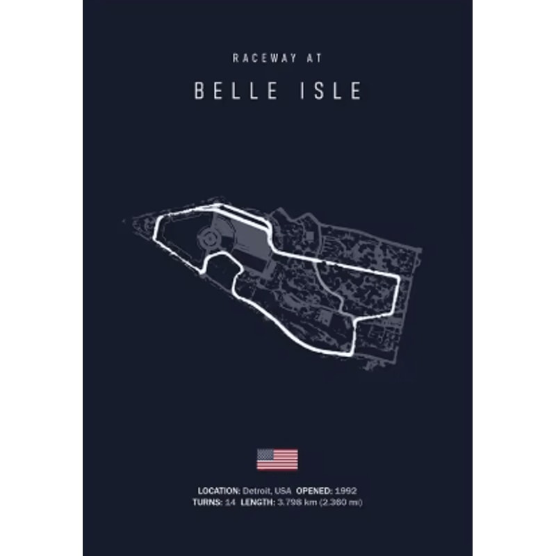 F1 Circuit Wall Art Set Nurburgring Monza Silverstone Race Track Canvas Prints 10