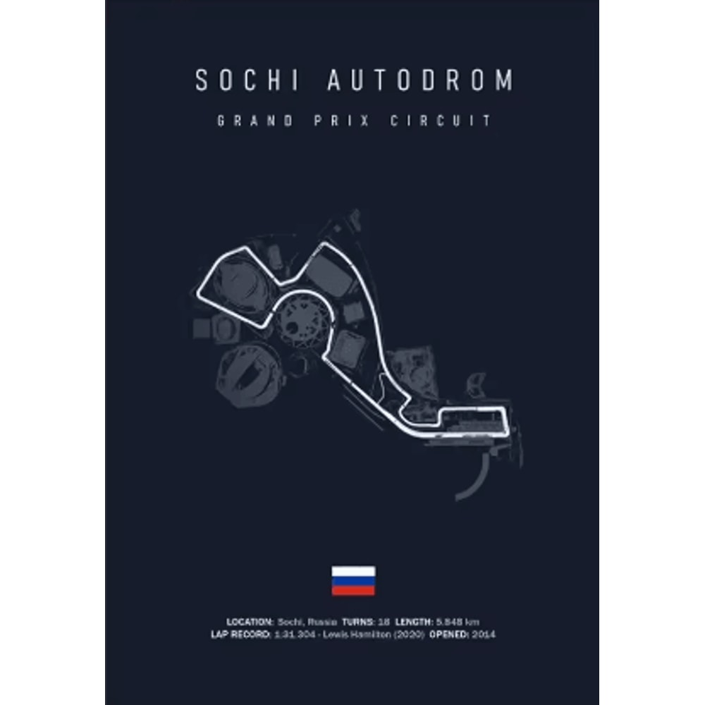 F1 Circuit Wall Art Set Nurburgring Monza Silverstone Race Track Canvas Prints 6