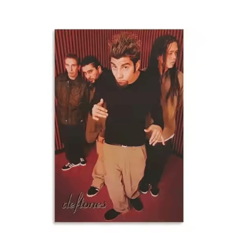 Deftones Around The Fur Album Poster Retro Rock Band Wall Art Decor 11