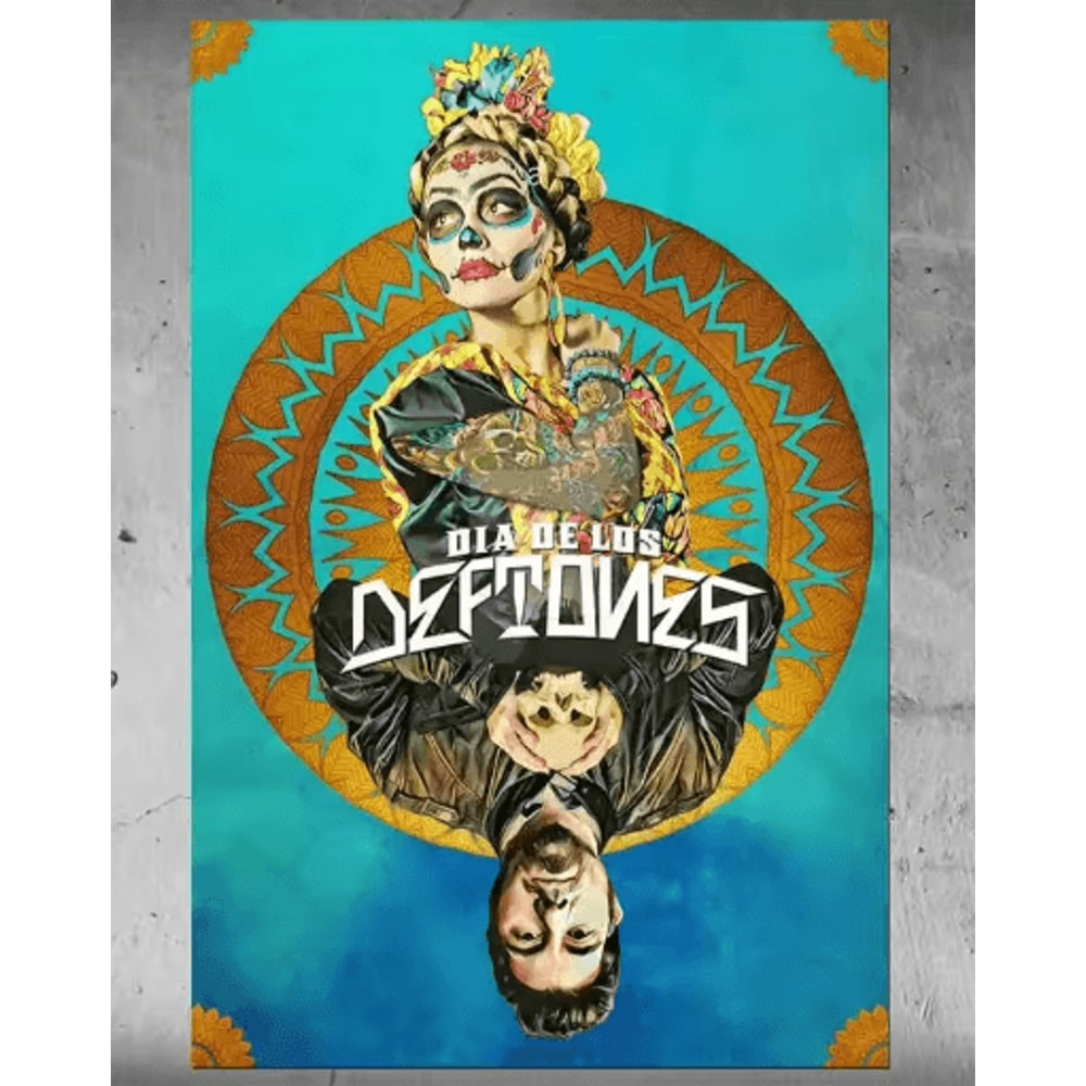 Deftones Around The Fur Album Poster Retro Rock Band Wall Art Decor 14