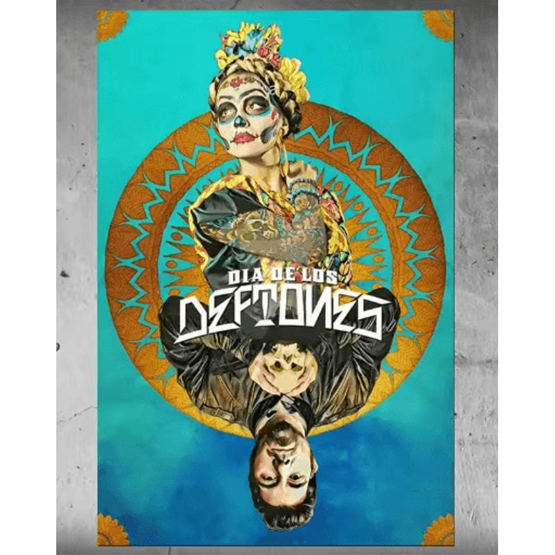 Deftones Around The Fur Album Poster Retro Rock Band Wall Art Decor 14